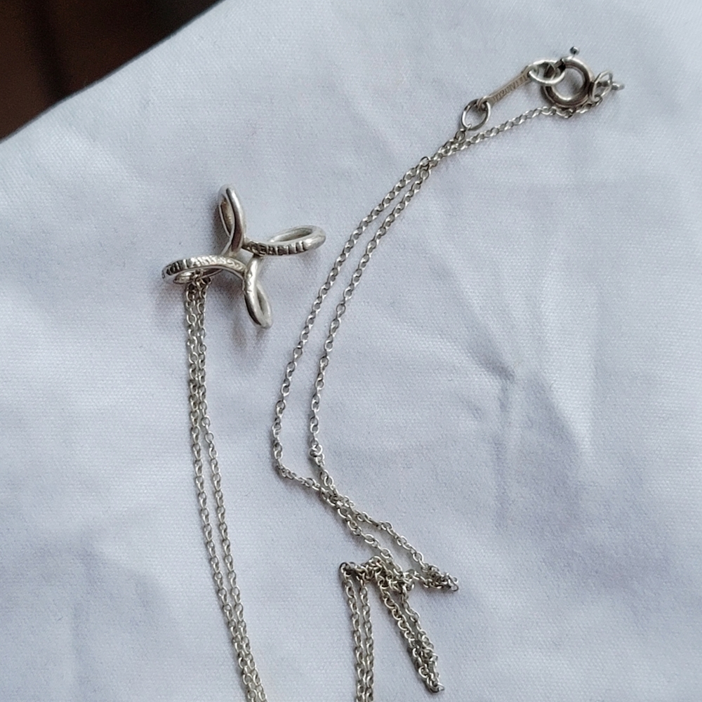 Tiffany & Co. Beautiful Silver Necklace - Picture 3 of 6